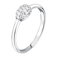 Anillo Morellato Mujer PAVE' in Acero SAZB13014 - SAZB13014